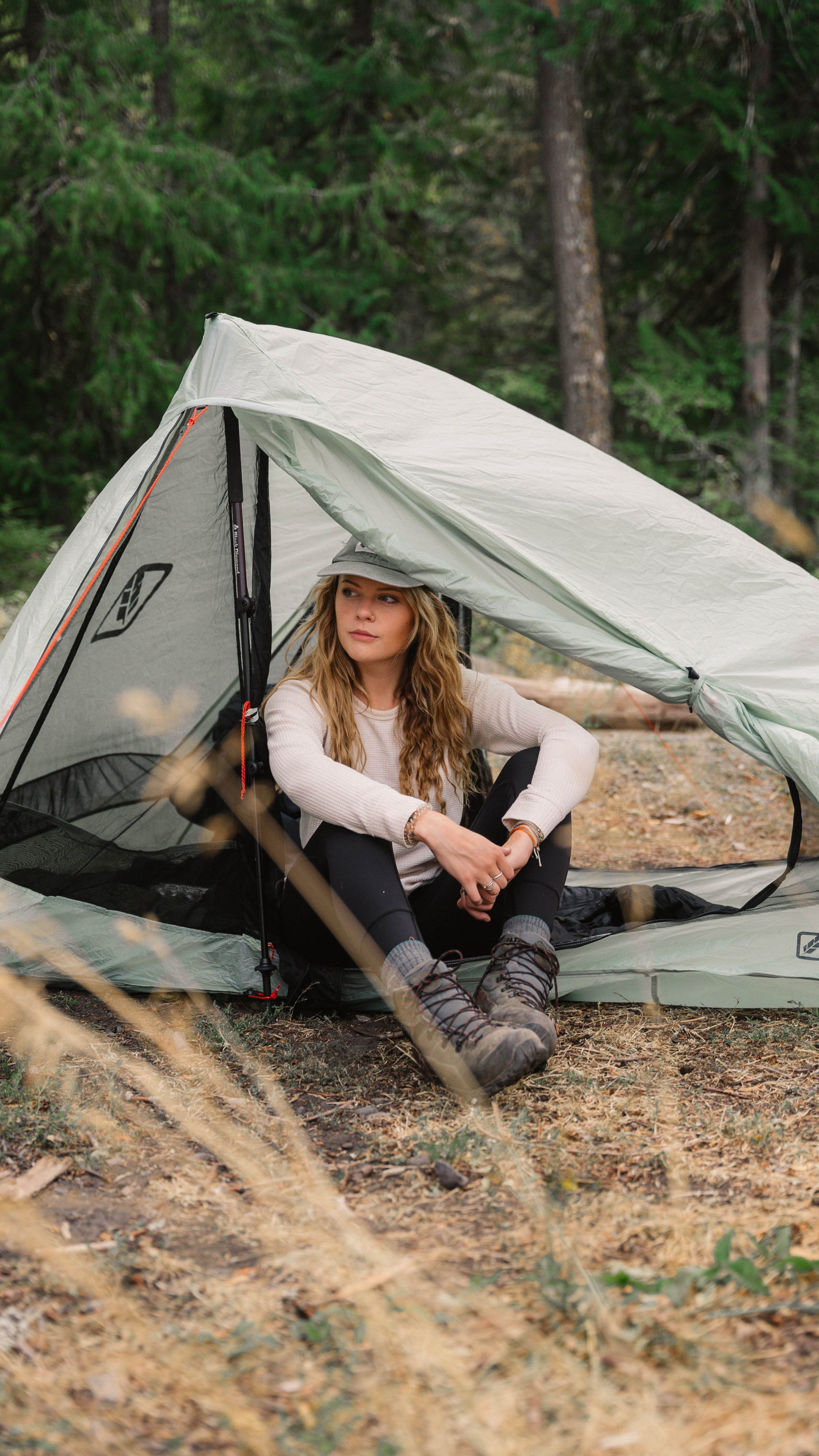 pole tent camping Ultralight Trekking Pole Tent