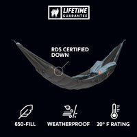 Evolution 20 Down Sleeping Bag Hammock