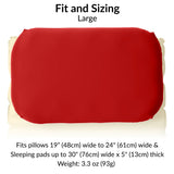Pillow Strap Large in Red