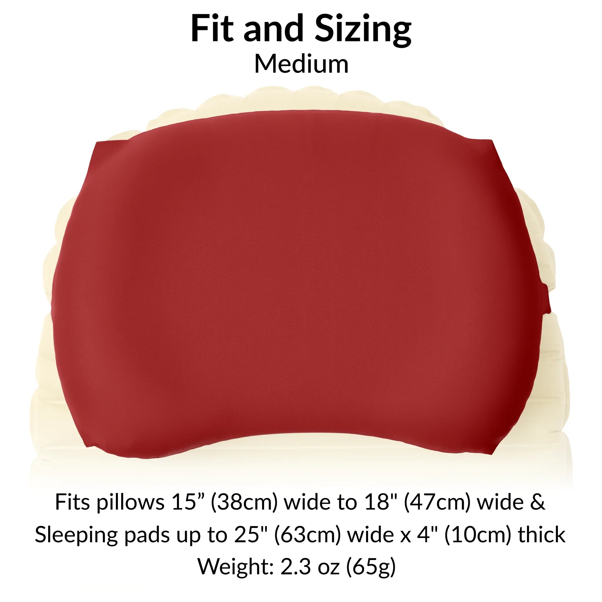 Pillow Strap Medium in Red
